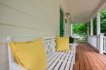 Front porch bench seat